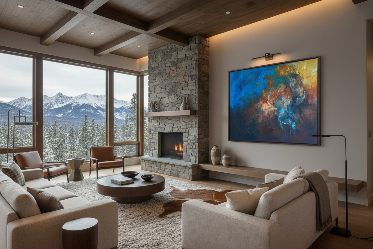 Buffalo Copper — Modern Colorado Room Mockup
