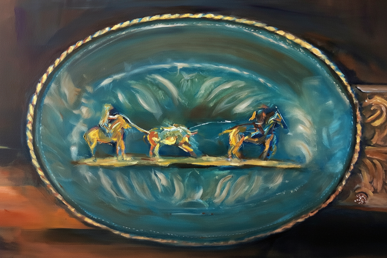 Belt Buckle - Original Art