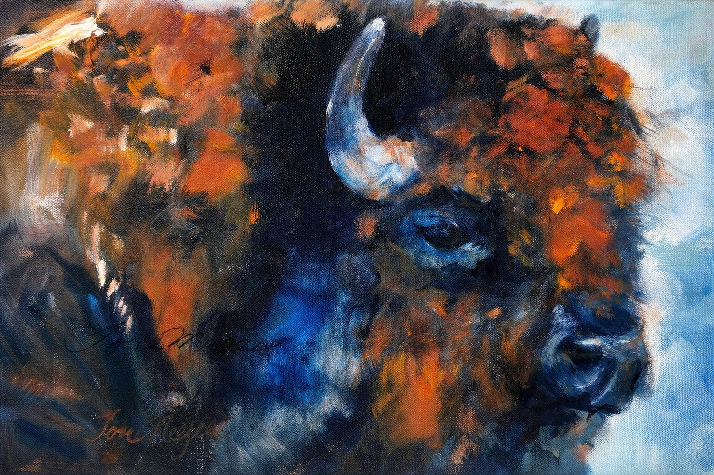 Young Bull - Original Art