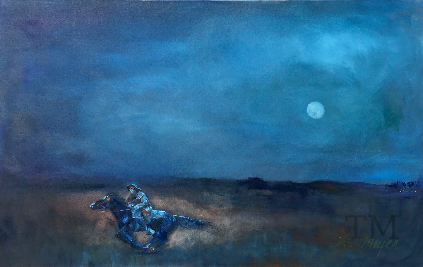 Pony Express - Original Art