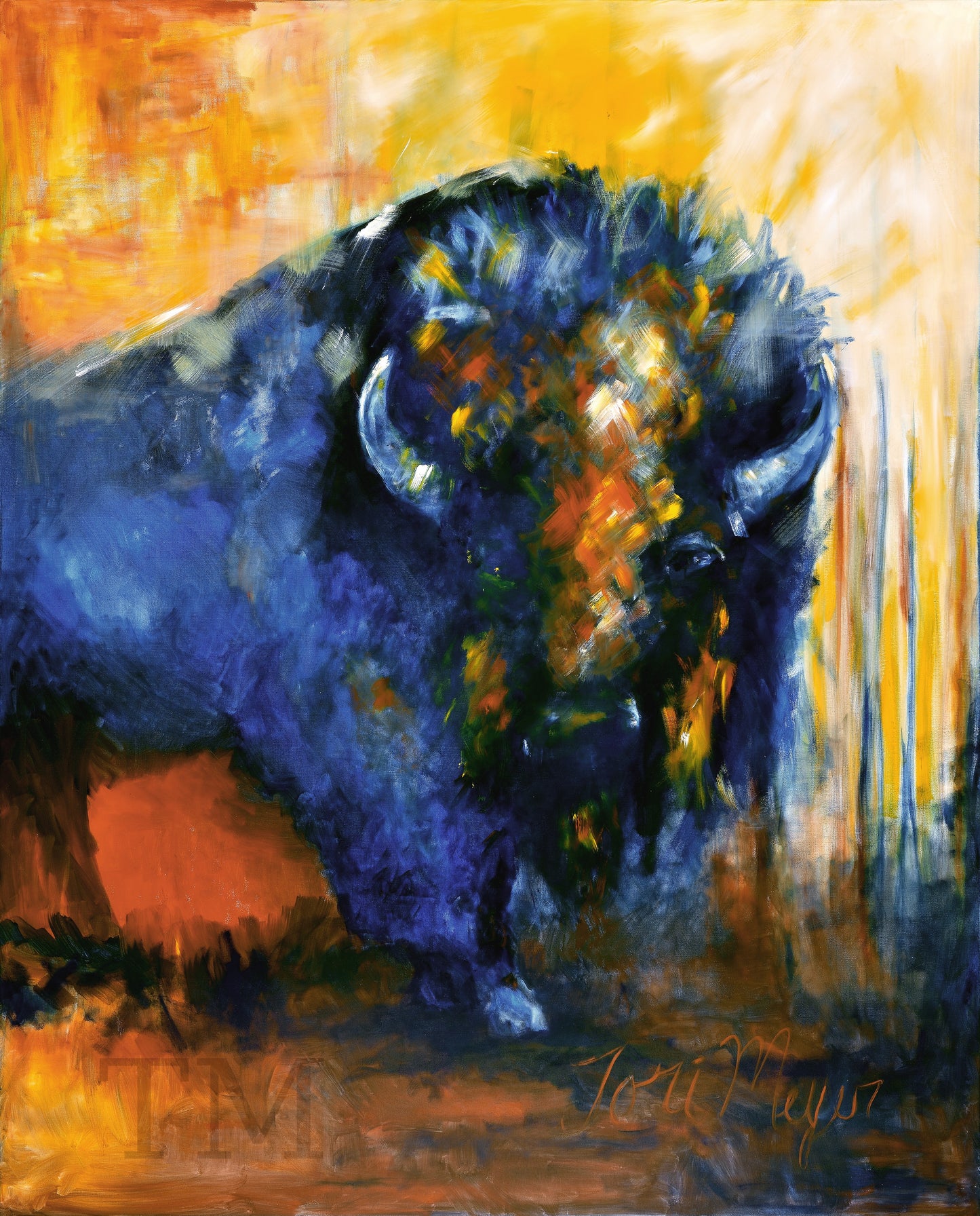 In The Shadow - Original Art