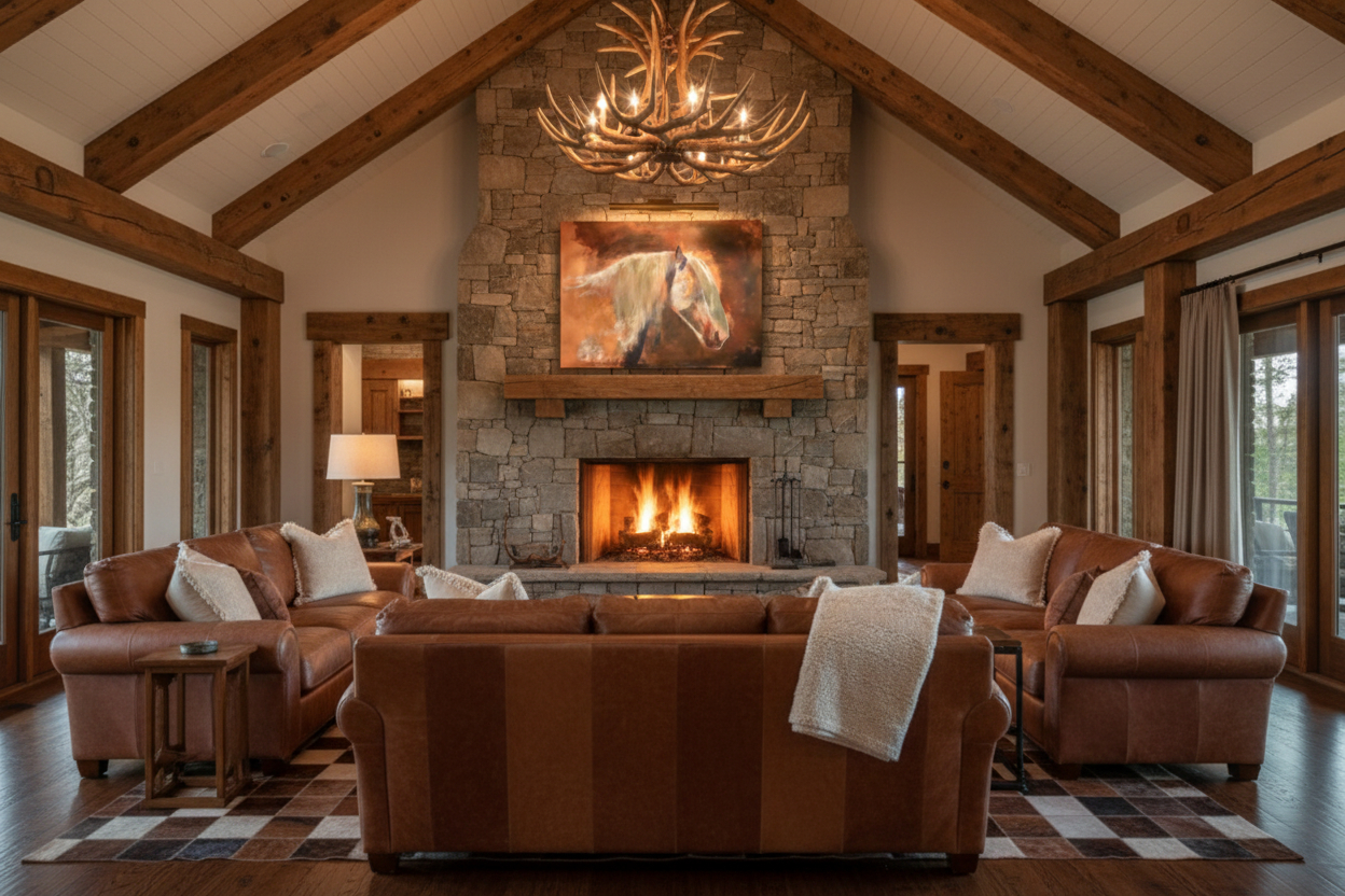 Copper - Jackson Hole Living Room Mockup