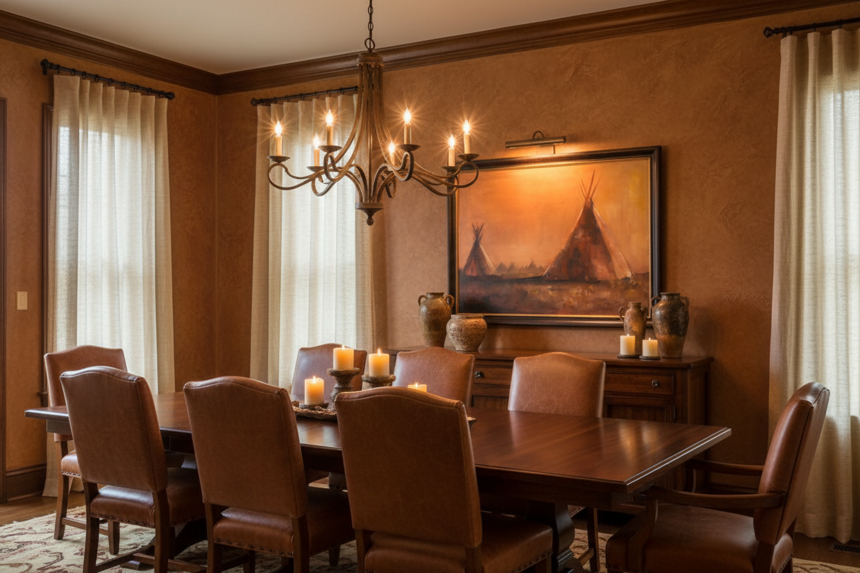 First Light - Dining Room Mockup