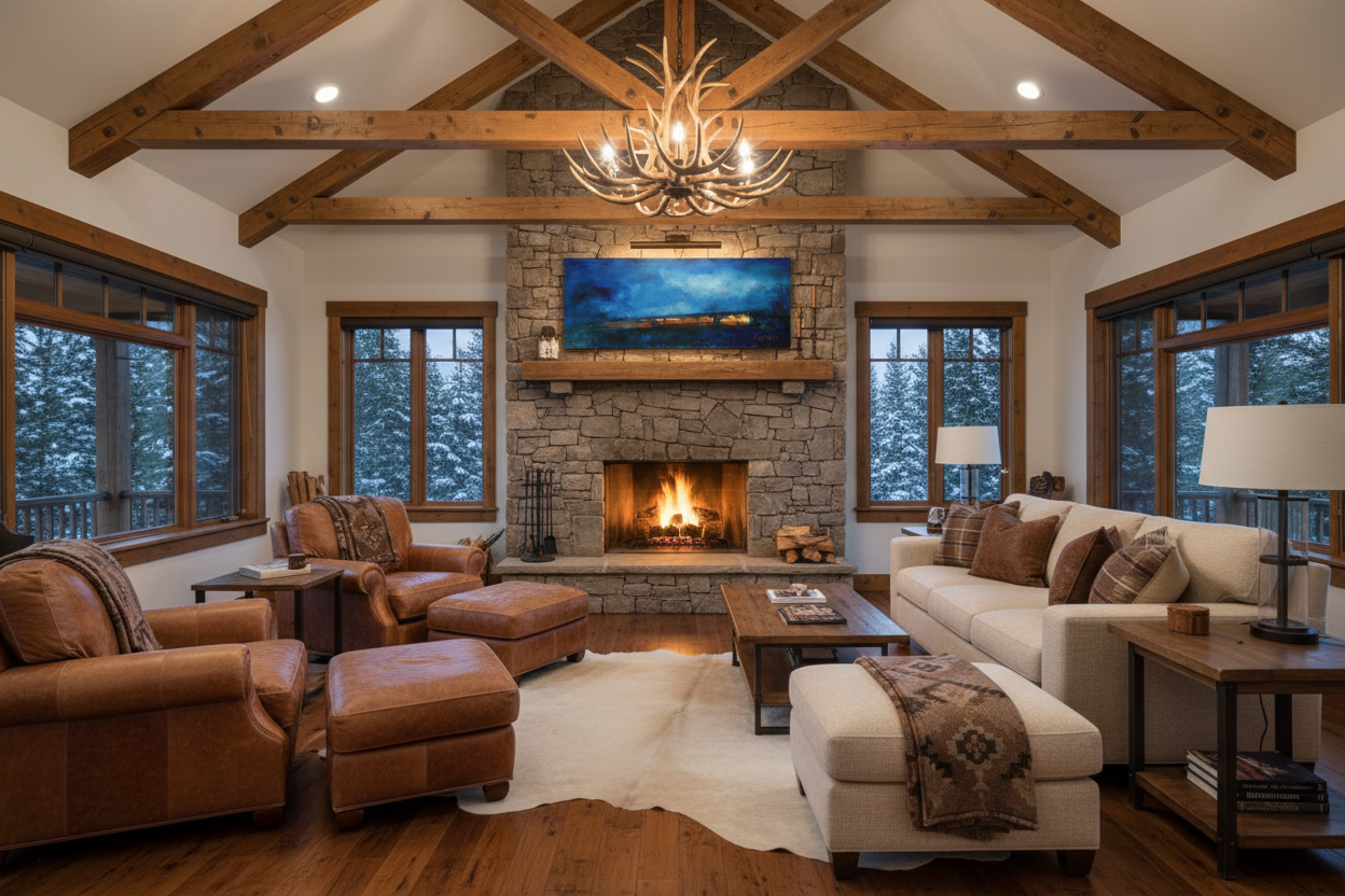Night Train - Jackson Hole Lodge Mockup
