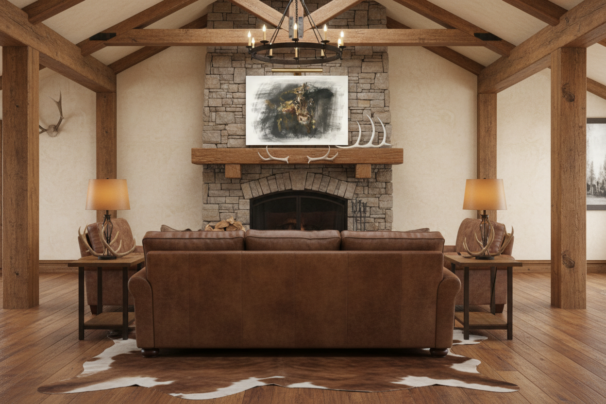Spring Calf - Lodge, No Wood Walls