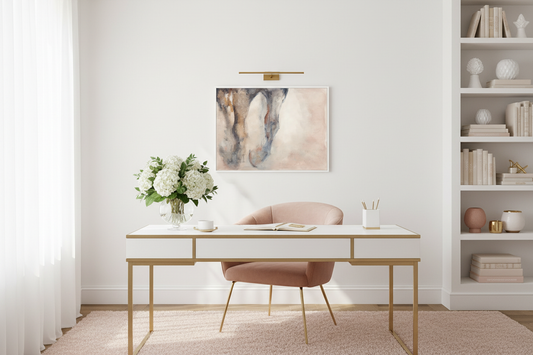 Untethered - Feminine Office Mockup